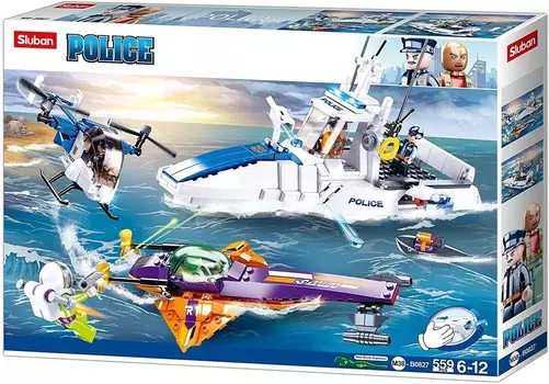 BLOCKI SLUBAN ПОЛИЦИЯ Водная погоня