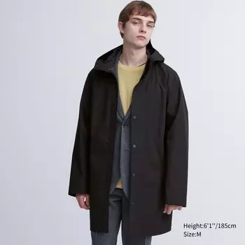 BLOCKTECH Пальто Uniqlo, черный