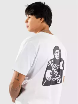 Блок-Футболка And Feelings, белый