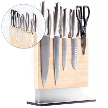 Блок магнитных ножей Coninx необорудованный Vertico бамбук