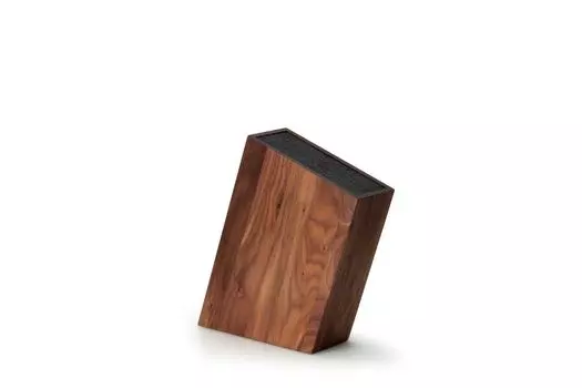 Блок ножей Continenta 'блок ножей с гибкой вставкой, скошенный, орех - древесина ореха'