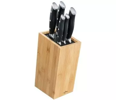 Блок ножей Kchenprofi ПРИМУС, 6 шт. 2410122506, черный