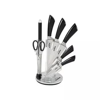 Блок ножей, набор из 8 предметов, черный металлик, новая настольная культура neuetischkultur