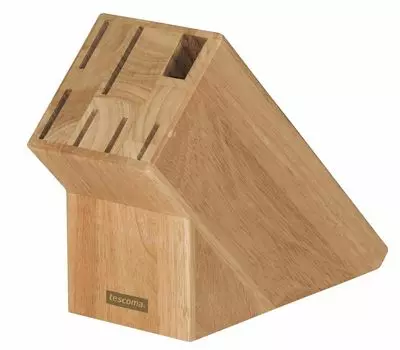 Блок ножей Tescoma, необорудованный, на 6 ножей и 1 пару ножниц/сталь для заточки без ножей