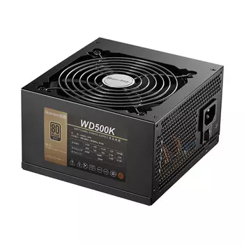 Блок питания Huntkey WD500K, 500 Вт, чёрный