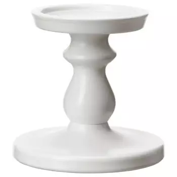 Блок-подсвечник, белый, 13 см, ERSTTA IKEA