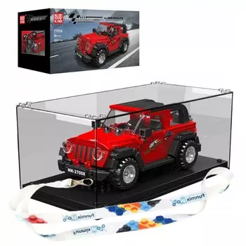 БЛОКИ АВТОМОБИЛЬНЫЕ АВТО WRANGLER OFFROAD 414 шт. МОЛД КИНГ 27058 + ВИТРИНА Mould King