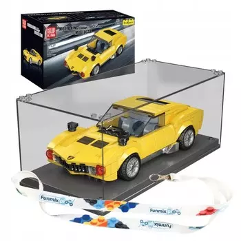 БЛОКИ ИТАЛЬЯНСКИЙ BULL SPORTS CAR 321 шт. МОЛД КИНГ 27039 + ВИТРИНА Inna marka