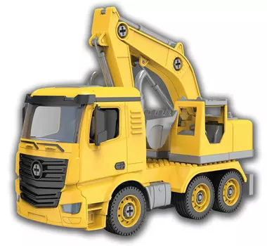 Блоки Logis, комплект экскаватора, 63 шт. Kids World