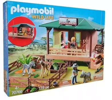 Блоки Playmobil Wild Life 70766 Станция для животных