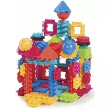 Блоки щетины, блоки-ежики, 112 элементов Bristle Blocks