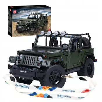 БЛОКИ ТЕХНИК ВНЕДОРОЖНИК WRANGLER 2078 эл. МОЛД КОРОЛЬ 13124 Mould King