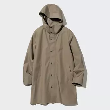 Блоктех пальто UNIQLO, бежевый