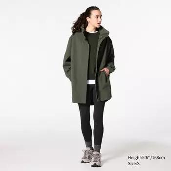 БЛОКТЕХ пальто UNIQLO, оливковый