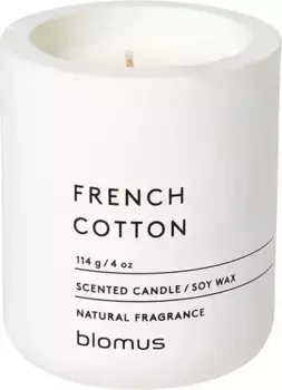 БЛОМУС ароматическая свеча "ФРАГА" BLOMUS /6,5х8 см, цвет wei (lily white)