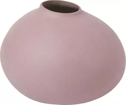 БЛОМУС декоративная ваза "НОНА, фарфор, высота ок. 13 см", (1 шт.), ваза необычной формы BLOMUS 18х13х17 см, розовый