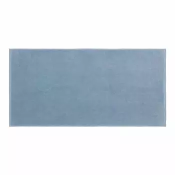 Blomus PIANA Коврик для ванной, коврик для ванной, коврик для ванной, хлопок, пепельно-синий, 100 x 50 см, 69185, голубой