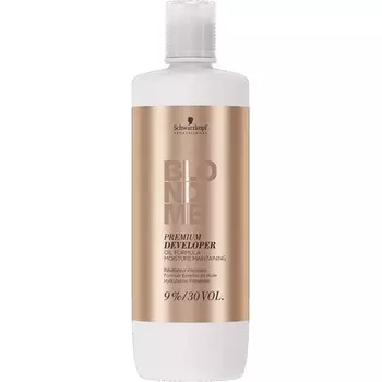 Blond Me Supreme Blonde Hair Quality Премиум-уход 9%, 30 об. Проявитель, 1000 мл, Schwarzkopf