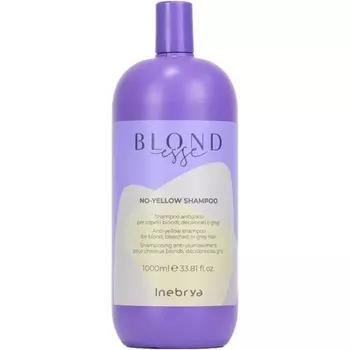 Blondesse No-Yellow Шампунь 1000мл с вишневым цветом, Inebrya