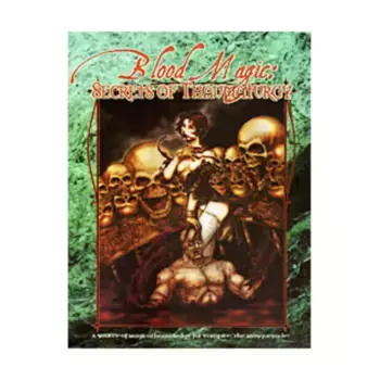 Blood Magic - Secrets of Thaumaturgy, Vampire - The Masquerade - Core Books & Sourcebooks, мягкая обложка