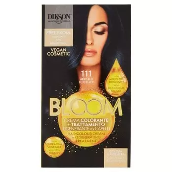 Bloom Color Cream 111 Голубовато-черный, Dikson