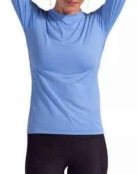 Bloquv Женская рубашка с длинным рукавом с защитой от солнца UPF 50 24 часа в сутки, 7 дней в неделю