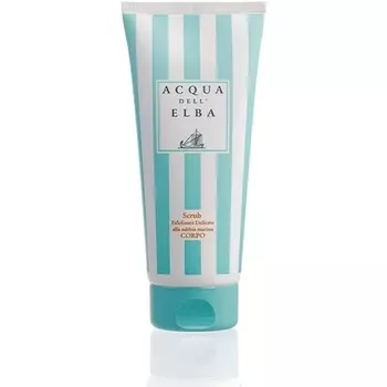 Blu Donna Нежный скраб для тела 200мл, Acqua Dell'Elba