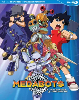 Blu-Ray диск Medabots Season 3 (English Language) Blu-ray