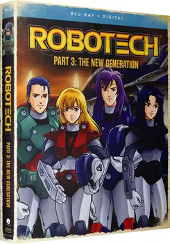 Blu-Ray диск RoboTech - Part 3 (The New Generation) - Blu-ray