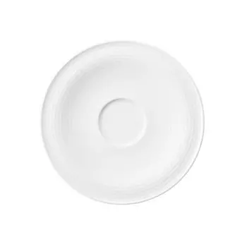 Блюдце Beat белое комбинированное большое 16,5 см Seltmann Weiden, белый