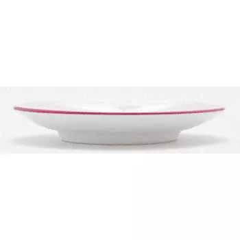 Блюдце для чая/кофе Bordeaux Red Deer Чашка d: 15 см / высота: 2,5 см Gmundner Keramik, бело-красный