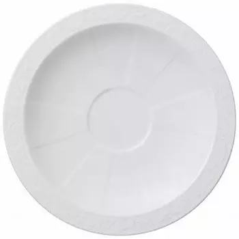 Блюдце для чая/кофе White Pearl 16 см Villeroy & Boch, белый