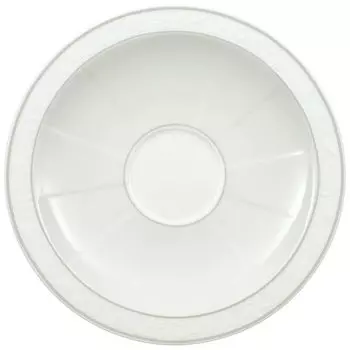 Блюдце для кофе/чая Grey Pearl Villeroy & Boch, белый
