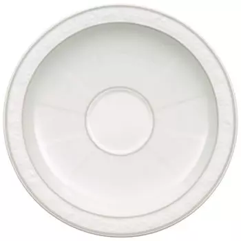 Блюдце для мокко/эспрессо Grey Pearl Villeroy & Boch, белый