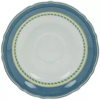 Блюдце для завтрака Medley 15,5 см Hutschenreuther, белый/синий/желтый