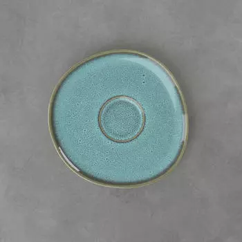 Блюдце Lave glac для кофейной чашки, 15,5см Villeroy & Boch, синий