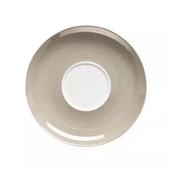 Блюдце Sunny Day Greige Cappuccino/Jumbo 16,5см Thomas, белый/бежевый