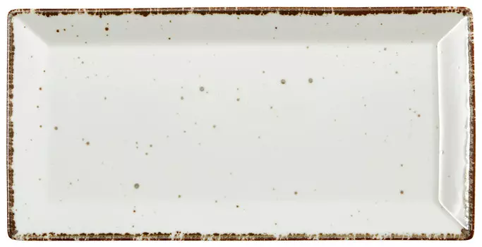 Блюдо Landscape, 18x36 см, белый