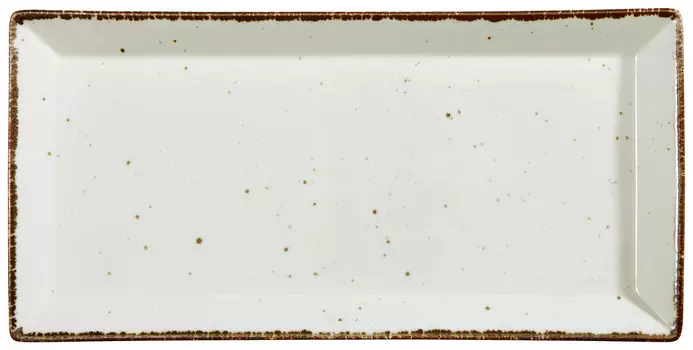 Блюдо Landscape, 20x41 см, белый