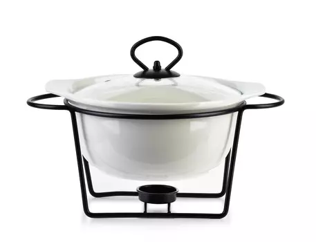 Блюдо Mondex, 20x12x23 см, белый