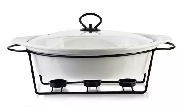 Блюдо Mondex, 27x12x39 см, белый