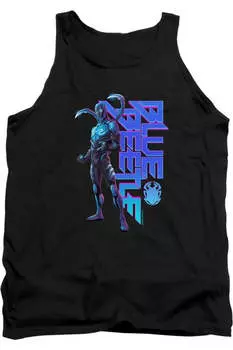 Blue Beetle (2023) стоячая майка для взрослых Gildan, черный