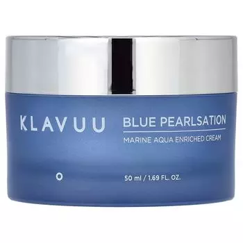 Blue Pearlsation, Крем, обогащенный морской водой, 1,69 жидк. унции (50 мл) Klavuu