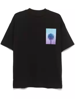 BLUE SKY INN футболка Sunset Palm, черный