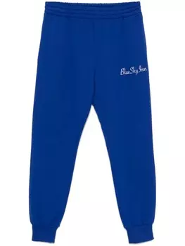 BLUE SKY INN спортивные брюки с вышитым логотипом, синий