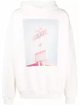 BLUE SKY INN толстовка с графичным принтом, нейтральный цвет