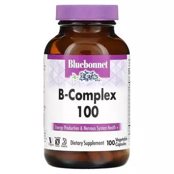 Bluebonnet Nutrition B-комплекс 100 100 растительных капсул