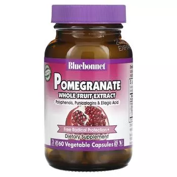 Bluebonnet Nutrition Экстракт цельных плодов граната 60 капсул