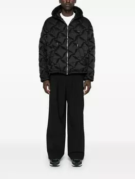 BLUEMARBLE бомбер с капюшоном, черный