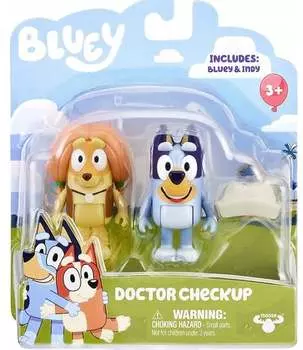 Bluey, 2 упаковки «Посетить доктора»